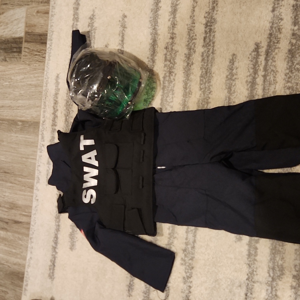 New Child SWAT officer costume